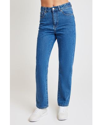 Nude Lucy Organic Straight Leg Jean Vintage Blue