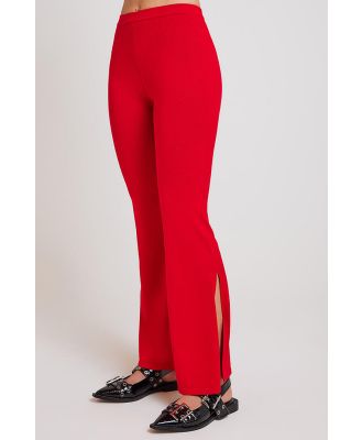 Ode Ricky Knit Pants Lipstick