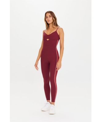 The Upside Academy Gia Catsuit Mulberry