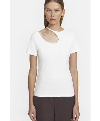 Viktoria & Woods Opal Tee Ivory Marl