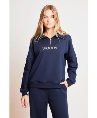 Viktoria & Woods Woods Zip Sweater Eclipse