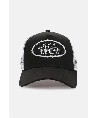 Von Dutch Black / White Trucker Cap Black-Wht