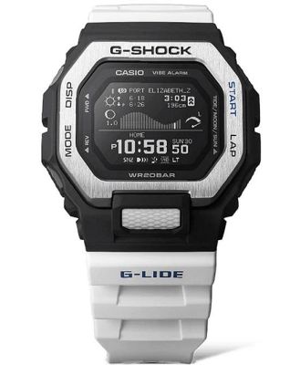 Casio G-Shock G-Lide GBX100-7D Watch - White/Black