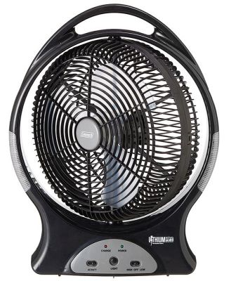 Coleman Lithium-Ion Rechargeable Table Fan - 12 inch