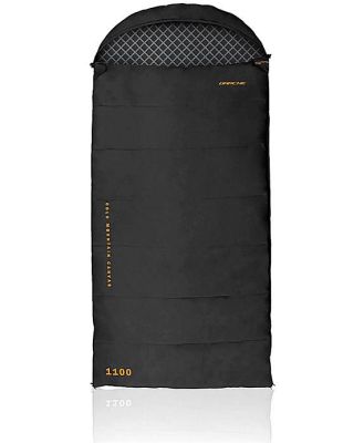 Darche Cold Mountain Canvas 1100 -5C Sleeping Bag - Black