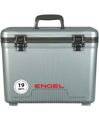 Engel 18L Cooler / Dry Box - Silver
