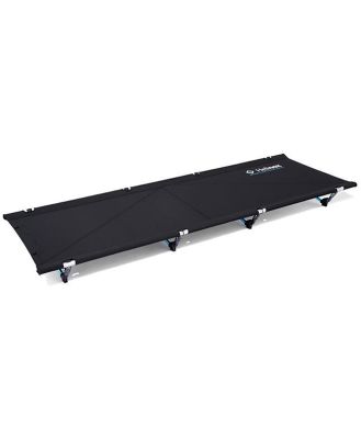 Helinox Cot Max Camp Stretcher Bed - Black with Blue Frame