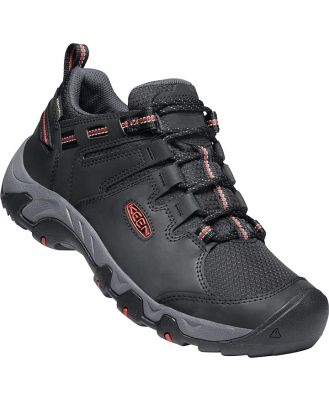 Keen Steens WP Mens Hiking Boots - Black Bossa Nova - Size 12 US