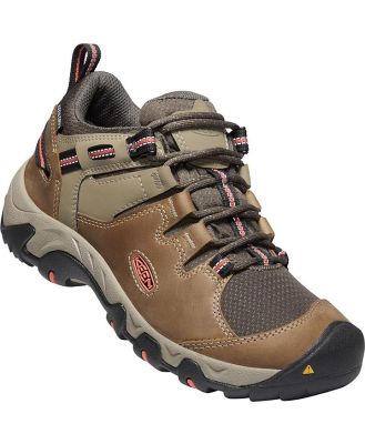 Keen Steens WP Womens Hiking Boots - Timberwolf Coral - Size 8 US
