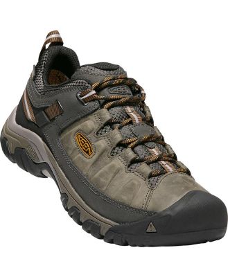 Keen Targhee III WP Mens Hiking Boots - Black Olive/Golden Browns