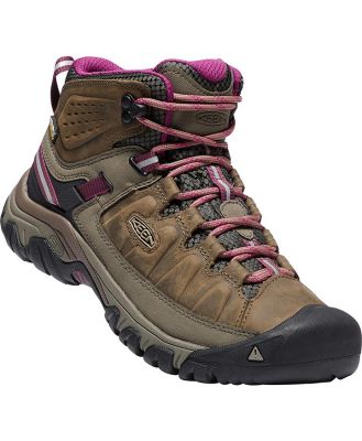Keen Targhee III WP Womens Hiking Boots - Weiss/Boysenberry - Size 8.5 US