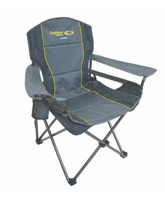 Outdoor Connection Lumbar Camping Chair - Grey