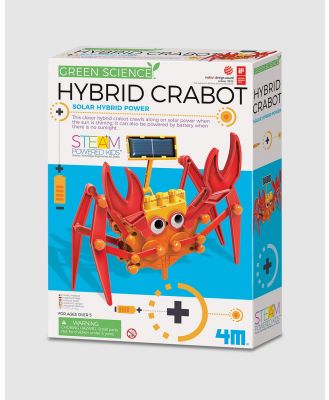 4M - 4M   Green Science   Hybrid Crabot - Educational & Science Toys (Multicolour) 4M - Green Science - Hybrid Crabot
