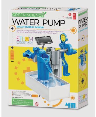 4M - 4M   Green Science   Water Pump - Educational & Science Toys (Multi Colour) 4M - Green Science - Water Pump