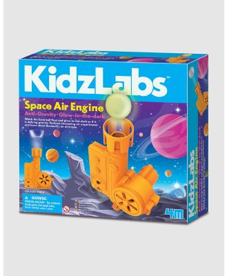 4M - 4M   KidzLabs   Space Air Engine - Educational & Science Toys (Yellow) 4M - KidzLabs - Space Air Engine