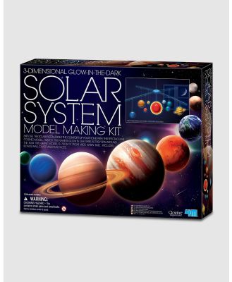 4M - 4M   Solar System Toys Model Making Kit Large - Educational & Science Toys (Multi Colour) 4M - Solar System Toys Model Making Kit