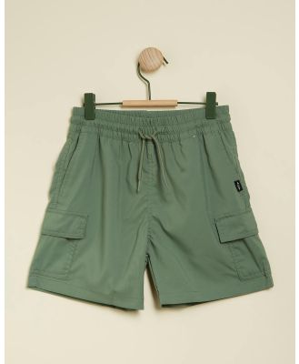 Abercrombie & Fitch - Adventure Shorts   Kids Teens - Shorts (Green) Adventure Shorts - Kids-Teens