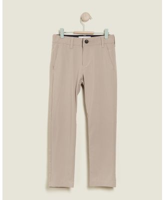 Abercrombie & Fitch - All Day Chinos   Kids Teens - Pants (Tan) All Day Chinos - Kids-Teens