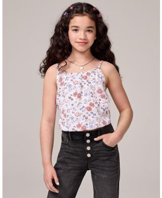 Abercrombie & Fitch - Crossback Cami Set Top   Kids Teens - Tops (Blue) Crossback Cami Set Top - Kids-Teens