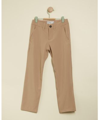 Abercrombie & Fitch - Performance Chino Pants - Pants (Silver Mink Khaki) Performance Chino Pants