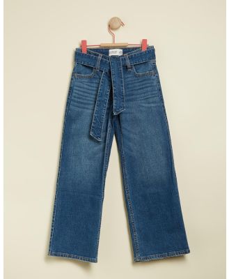 Abercrombie & Fitch - Tailored High Rise Wide Leg Jeans - High-Waisted (Tailored High Rise Wide Leg) Tailored High Rise Wide Leg Jeans