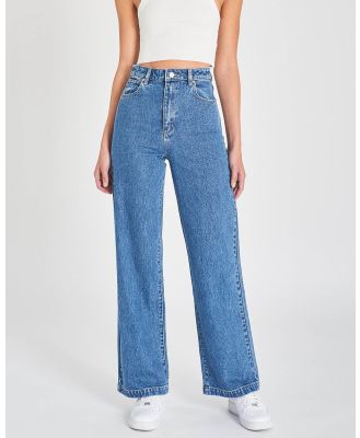 Abrand - 94 High Wide Jeans - Jeans (Organic Mid Blue) 94 High Wide Jeans