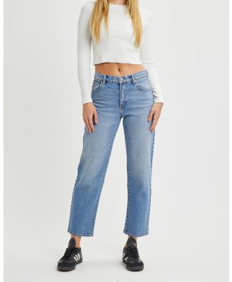 Abrand - 95 Mid Straight Crop Jeans - Crop (Blue) 95 Mid Straight Crop Jeans