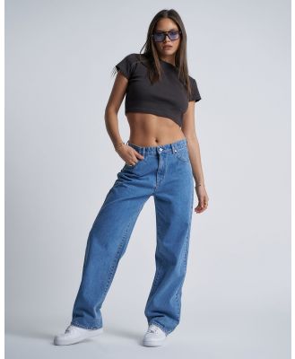 Abrand - Slouch Jean - Jeans (Mid Blue) Slouch Jean