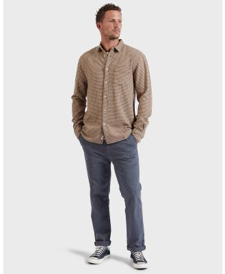 Academy Brand - Chicago Overshirt - Coats & Jackets (Brown) Chicago Overshirt
