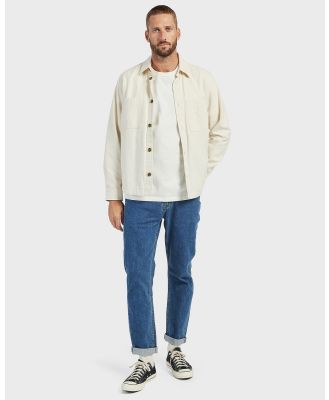 Academy Brand - Falkirk Overshirt - Coats & Jackets (WHITE) Falkirk Overshirt