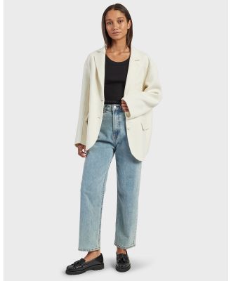Academy Brand - Greta Blazer - Coats & Jackets (WHITE) Greta Blazer