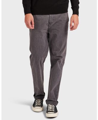 Academy Brand - Hudson Straight Chino - Pants (Grey) Hudson Straight Chino