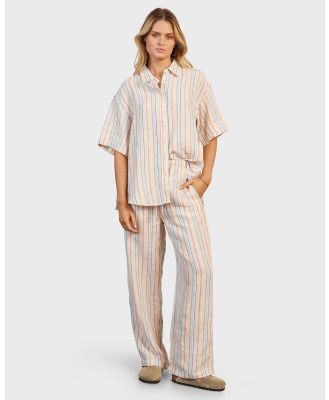 Academy Brand - La Jolla Linen Pant - Pants (MULTI) La Jolla Linen Pant