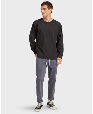 Academy Brand - Mac Long Sleeve Tee - Pants (BLACK) Mac Long Sleeve Tee