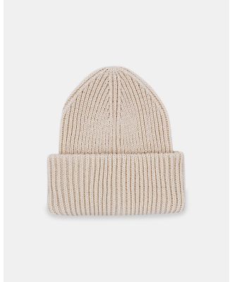 Ace Of Something - Celisa Recycled Polyester Beanie - Headwear (Beige) Celisa Recycled Polyester Beanie