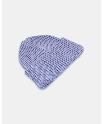 Ace Of Something - Celisa Recycled Polyester Beanie - Headwear (Blue) Celisa Recycled Polyester Beanie