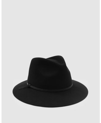 Ace Of Something - Durango Fedora - Hats (Black) Durango Fedora