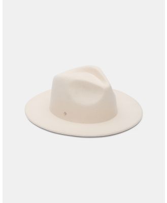 Ace Of Something - Kaia Fedora - Hats (White) Kaia Fedora