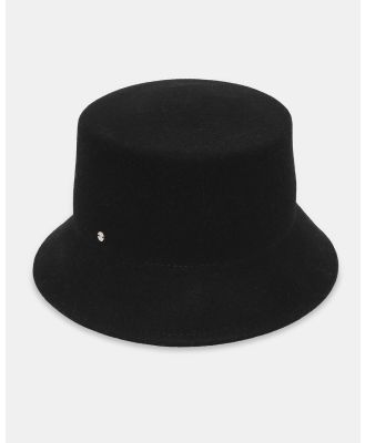 Ace Of Something - Seine Wool Bucket Hat - Hats (Black) Seine Wool Bucket Hat