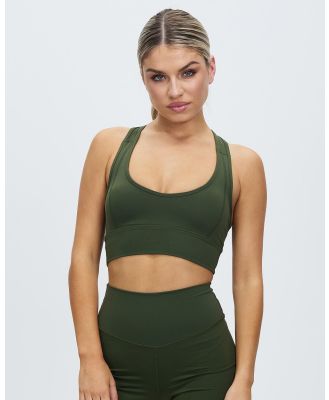 Active Basics - Classic Crop Top - Sports Bras (Forest) Classic Crop Top
