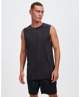 Active Basics - Dryfit Tank - Muscle Tops (Onyx) Dryfit Tank