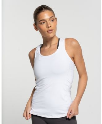 Active Basics - Racer Tank - Muscle Tops (Arctic) Racer Tank