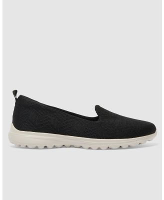 Active Flex - Perry - Slip-On Sneakers (BLACK) Perry