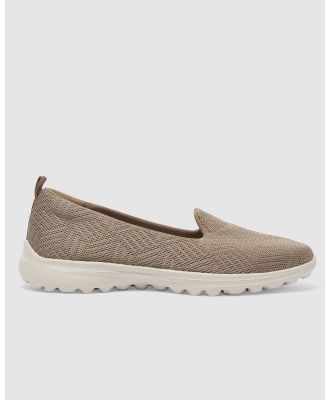 Active Flex - Perry - Slip-On Sneakers (KHAKI) Perry