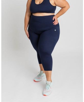 Active Truth - Essential 3 4 Length Tight   Midnight Blue - 3/4 Tights (Blue) Essential 3-4 Length Tight - Midnight Blue