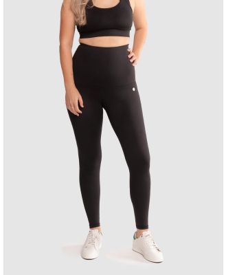 Active Truth - Postnatal Recovery Full Length Tight   Black - Maternity Tights (Black) Postnatal Recovery Full Length Tight - Black