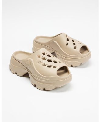 adidas by Stella McCartney - aSMC Clogs - Clogs (Trace Khaki, Trace Khaki & Trace Khaki) aSMC Clogs