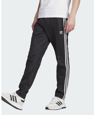 adidas Originals - Adicolor Classics Beckenbauer Track Pants Mens - Track Pants (Black / White) Adicolor Classics Beckenbauer Track Pants Mens