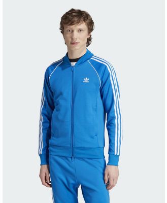 adidas Originals - Adicolor Classics SST Track Jacket Mens - Track Pants (Blue Bird / White) Adicolor Classics SST Track Jacket Mens