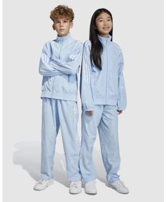 adidas Originals - Adicolor Track Pants   Kids Teens - Track Pants (Clear Sky) Adicolor Track Pants - Kids-Teens